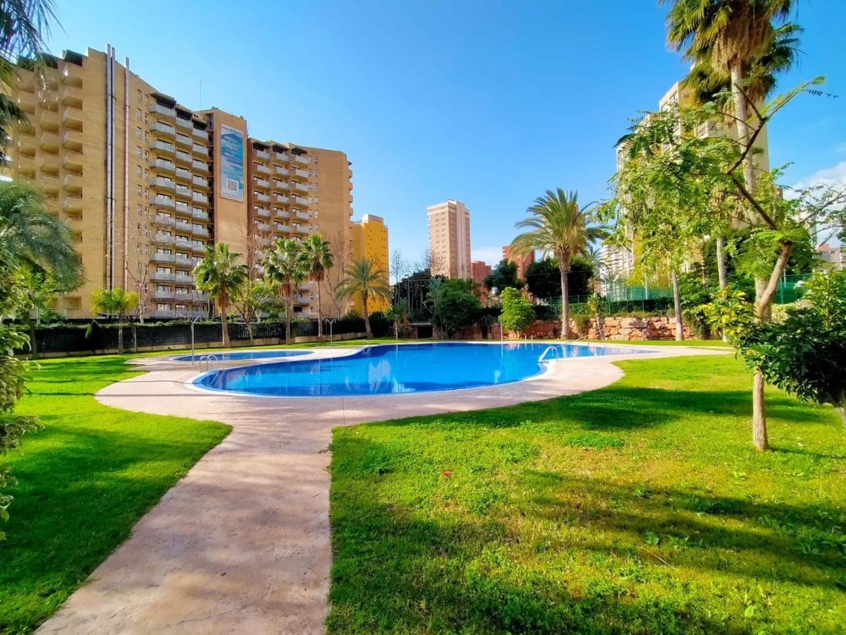 Apartamento Torre D'Oboe Vistas Al Mar Benidorm Exteriör bild