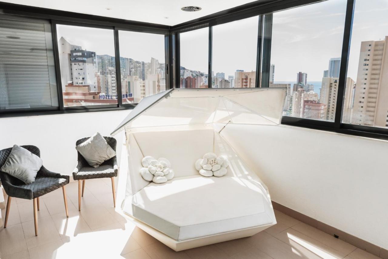 Apartamento Torre D'Oboe Vistas Al Mar Benidorm Exteriör bild