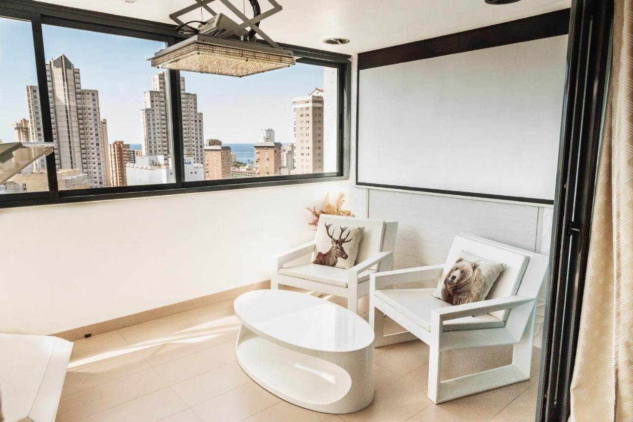 Apartamento Torre D'Oboe Vistas Al Mar Benidorm Exteriör bild