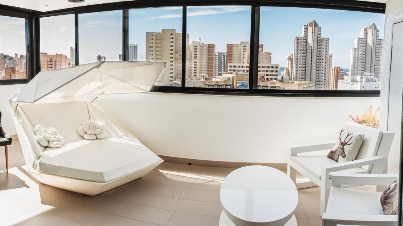 Apartamento Torre D'Oboe Vistas Al Mar Benidorm Exteriör bild