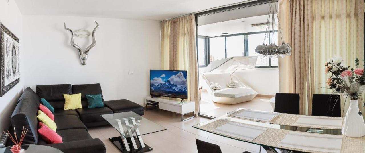 Apartamento Torre D'Oboe Vistas Al Mar Benidorm Exteriör bild